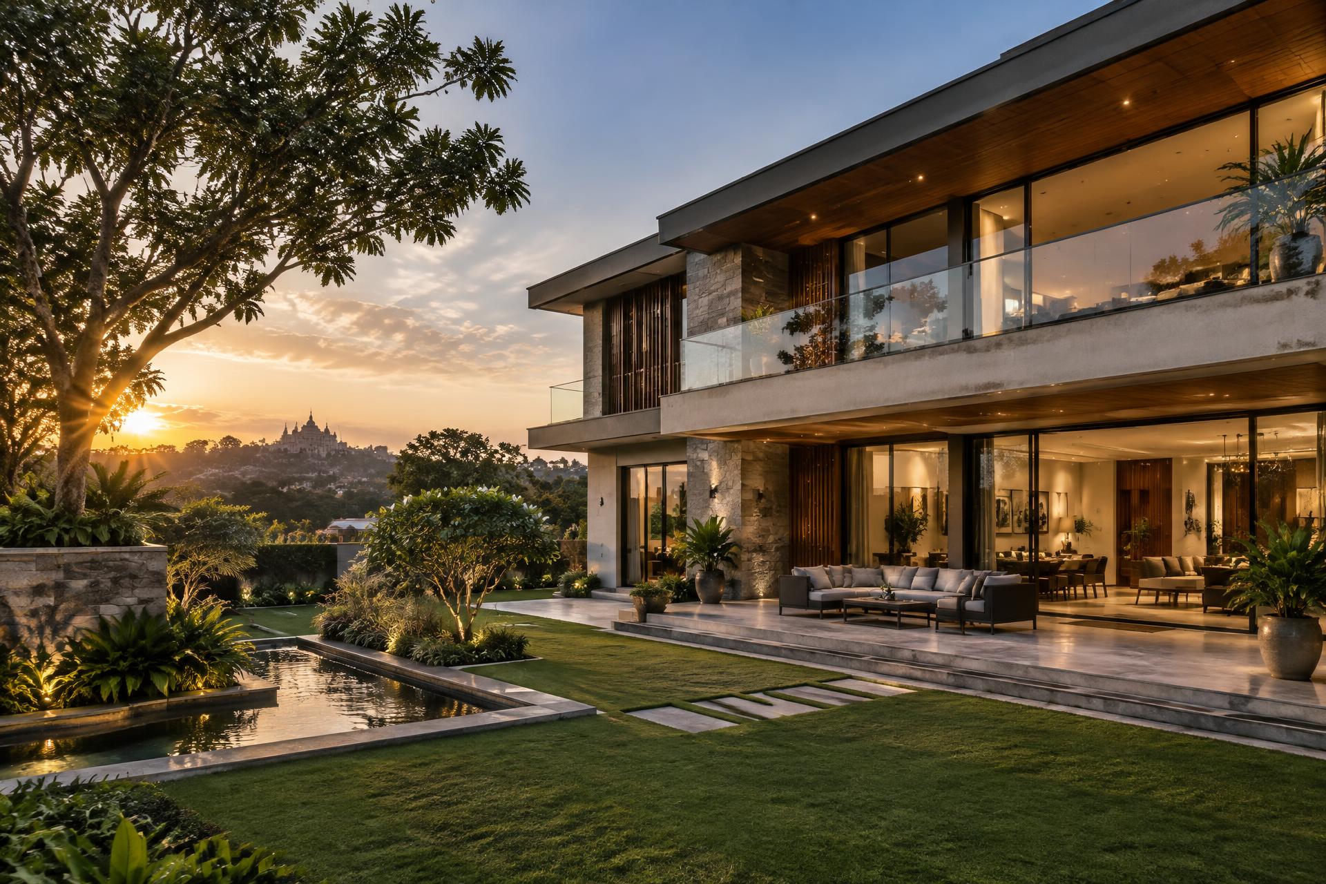 Contemporary home interior representing Archana Properties